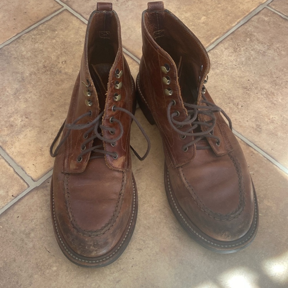 J crew Kenton leather boots